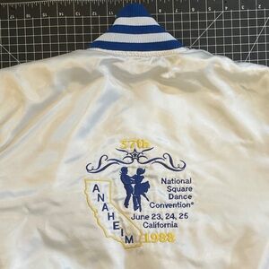 Vintage Square Dance Varsity Jacket